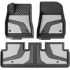 image:imageCoverado Floor Mats for Toyota Tacoma 20242026 Double Cab Not Fit Hybrid Gasoline Models Only All Weather TPE Custom Fit Floor Liners Front amp Rear 2 Row Full Set for SRSR5TRD SportLimitedBlack  Grey