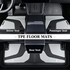 image:imageCoverado Floor Mats for Toyota Tacoma 20242026 Double Cab Not Fit Hybrid Gasoline Models Only All Weather TPE Custom Fit Floor Liners Front amp Rear 2 Row Full Set for SRSR5TRD SportLimitedBlack  Grey
