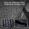 image:imageCoverado Floor Mats for Toyota Tacoma 20242026 Double Cab Not Fit Hybrid Gasoline Models Only All Weather TPE Custom Fit Floor Liners Front amp Rear 2 Row Full Set for SRSR5TRD SportLimitedABlack