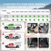 image:imageCoverado Floor Mats for Toyota Tacoma 20242026 Double Cab Not Fit Hybrid Gasoline Models Only All Weather TPE Custom Fit Floor Liners Front amp Rear 2 Row Full Set for SRSR5TRD SportLimitedABlack