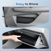 image:image2026 Upgrade Coverado Sunshade for Car Windshield UPF80 FullSize TrucksSUVs Windshield Sun Shade Blocks Heat amp UV Rays Thickened Vinyl Coating Keep Cool and Protect Interior Foldable L 61x33MSnow67x47