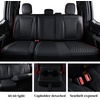 image:imageCoverado Gray Ford F150 Seat Covers Full Set Car Seat Covers Waterproof Faux Leather Full Coverage Protector Pickup Truck Car Seat Cushion Cover Fit for 20152026 Ford F150 20172026 F250 F350 F450Red line