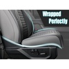 image:imageCoverado Gray Ford F150 Seat Covers Full Set Car Seat Covers Waterproof Faux Leather Full Coverage Protector Pickup Truck Car Seat Cushion Cover Fit for 20152026 Ford F150 20172026 F250 F350 F450Gray