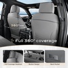 image:imageCoverado Gray Ford F150 Seat Covers Full Set Car Seat Covers Waterproof Faux Leather Full Coverage Protector Pickup Truck Car Seat Cushion Cover Fit for 20152026 Ford F150 20172026 F250 F350 F450All Gray