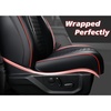 image:imageCoverado Gray Ford F150 Seat Covers Full Set Car Seat Covers Waterproof Faux Leather Full Coverage Protector Pickup Truck Car Seat Cushion Cover Fit for 20152026 Ford F150 20172026 F250 F350 F450Red line