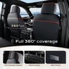image:imageCoverado Gray Ford F150 Seat Covers Full Set Car Seat Covers Waterproof Faux Leather Full Coverage Protector Pickup Truck Car Seat Cushion Cover Fit for 20152026 Ford F150 20172026 F250 F350 F450Red line