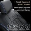 image:imageCoverado Gray Ford F150 Seat Covers Full Set Car Seat Covers Waterproof Faux Leather Full Coverage Protector Pickup Truck Car Seat Cushion Cover Fit for 20152026 Ford F150 20172026 F250 F350 F450Blue line