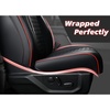 image:imageCoverado Gray Ford F150 Seat Covers Full Set Car Seat Covers Waterproof Faux Leather Full Coverage Protector Pickup Truck Car Seat Cushion Cover Fit for 20152026 Ford F150 20172026 F250 F350 F450Red line