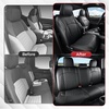 image:imageCoverado Tacoma Seat Covers Custom Fit for Toyota Tacoma Petrol 2024 2025 2026 Double CabCrew Cab SRSR5TRD SportTRD OffRoadLimited  Full Set Truck Seat Covers Premium Faux Leather Black20242026 Tacoma Petrol Full Set