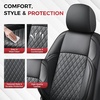image:imageCoverado Tacoma Seat Covers Custom Fit for Toyota Tacoma Petrol 2024 2025 2026 Double CabCrew Cab SRSR5TRD SportTRD OffRoadLimited  Full Set Truck Seat Covers Premium Faux Leather Black20162023 Tacoma Petrol Full Set