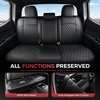 image:imageCoverado Tacoma Seat Covers Custom Fit for Toyota Tacoma Petrol 2024 2025 2026 Double CabCrew Cab SRSR5TRD SportTRD OffRoadLimited  Full Set Truck Seat Covers Premium Faux Leather Black20162023 Tacoma Petrol Full Set