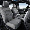 image:imageCoverado Car Seat Covers Full Set Leather Ford F150 Seat Covers Fit for 20152026 F150 and 20172026 F250 F350 F450 Super Duty Crew Cab XL XLT Lariat King Ranch PlatinumBlackGray