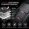 image:imageCoverado RAV4 Seat Covers Custom Fit for RAV4 20192025 Leather Full Set  Car Seat Covers for Toyota RAV4 20192025Gas LEXLEXLE PremiumLimited Easy Install amp Waterproof amp Airbag CompatibleBlack