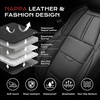 image:imageCoverado RAV4 Seat Covers Custom Fit for RAV4 20192025 Leather Full Set  Car Seat Covers for Toyota RAV4 20192025Gas LEXLEXLE PremiumLimited Easy Install amp Waterproof amp Airbag CompatibleBlack