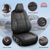 image:imageCoverado RAV4 Seat Covers Custom Fit for RAV4 20192025 Leather Full Set  Car Seat Covers for Toyota RAV4 20192025Gas LEXLEXLE PremiumLimited Easy Install amp Waterproof amp Airbag CompatibleBlack
