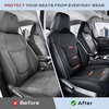 image:imageCoverado RAV4 Seat Covers Custom Fit for RAV4 20192025 Leather Full Set  Car Seat Covers for Toyota RAV4 20192025Gas LEXLEXLE PremiumLimited Easy Install amp Waterproof amp Airbag CompatibleBlack