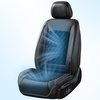 image:imageCoverado 2026 Upgraded Air Flow Cooling Seat Cover 12V24V Breathable Ventilated Car Seat Cushion Universal for Vehicle SUV Truck Van Deep BlackBlacke
