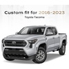 image:imageCoverado Tacoma Front Seat Covers Faux Leather Custom Fit for 20052015 Toyota Tacoma DoubleCrew Cab Base PreRunner SR5 Limited TRD Sport Front Seat Protection Red LineGray