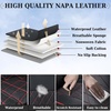 image:imageCoverado Tacoma Seat Covers Full Set Faux Leather Seat Covers Custom Fit for 20162023 Toyota Tacoma DoubleCrew Cab Base Prerunner SR5 Limited TRD Sport Interior Covers White LineRed