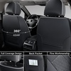 image:imageCoverado Tacoma Seat Covers Full Set Faux Leather Seat Covers Custom Fit for 20162023 Toyota Tacoma DoubleCrew Cab Base Prerunner SR5 Limited TRD Sport Interior Covers White LineWhite