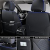 image:imageCoverado Tacoma Seat Covers Full Set Faux Leather Seat Covers Custom Fit for 20162023 Toyota Tacoma DoubleCrew Cab Base Prerunner SR5 Limited TRD Sport Interior Covers White LineBlue