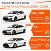 image:imageCoverado Corolla Seat Covers Custom Fit for Toyota Corolla 2023 2024 2025 2026 XSECar Seat Covers Automotive Seat Protectors Premium Nappa Waterproof Luxury Faux LeatherFull SetBlackBlack