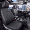 image:imageCoverado Sienna Seat Covers Custom Fit for Toyota Sienna 20212026 XLEXSELimitedPlatinum7 Seats2nd Row Captain Chairs NO LegrestSeat Covers Waterproof Luxury Faux LeatherFull SetBlackBlack