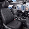 image:imageCoverado Sienna Seat Covers Custom Fit for Toyota Sienna 20212026 XLEXSELimitedPlatinum7 Seats2nd Row Captain Chairs NO LegrestSeat Covers Waterproof Luxury Faux LeatherFull SetBlackBlack