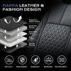 image:imageCoverado Sienna Seat Covers Custom Fit for Toyota Sienna 20212026 XLEXSELimitedPlatinum7 Seats2nd Row Captain Chairs NO LegrestSeat Covers Waterproof Luxury Faux LeatherFull SetBlackBlack