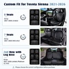 image:imageCoverado Sienna Seat Covers Custom Fit for Toyota Sienna 20212026 XLEXSELimitedPlatinum7 Seats2nd Row Captain Chairs NO LegrestSeat Covers Waterproof Luxury Faux LeatherFull SetBlackBlack