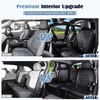 image:imageCoverado Sienna Seat Covers Custom Fit for Toyota Sienna 20212026 XLEXSELimitedPlatinum7 Seats2nd Row Captain Chairs NO LegrestSeat Covers Waterproof Luxury Faux LeatherFull SetBlackBlack