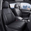 image:imageCoverado Sienna Seat Covers Custom Fit for Toyota Sienna 20212026 XLEXSELimitedPlatinum7 Seats2nd Row Captain Chairs NO LegrestSeat Covers Waterproof Luxury Faux LeatherFull SetBlackBlack